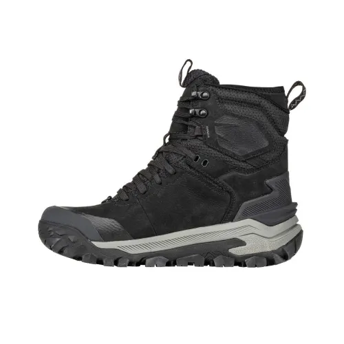 Oboz Footwear Bangtail Mid Insulated Waterproof Ankle Boots Men's Black