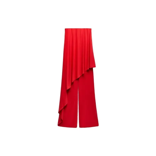 ZARA Jumpsuits Women's Red