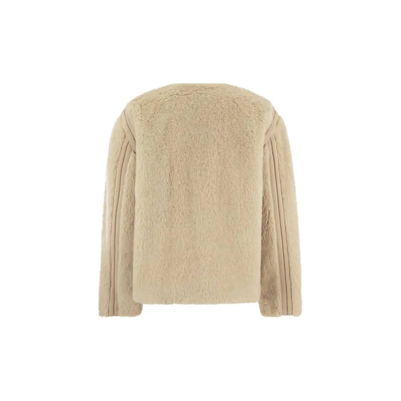 MaxMara Zip Up Crewneck Jacket-1