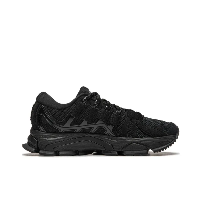 LiNing Durable Breathable Low Top Running Shoes Women's Black-1