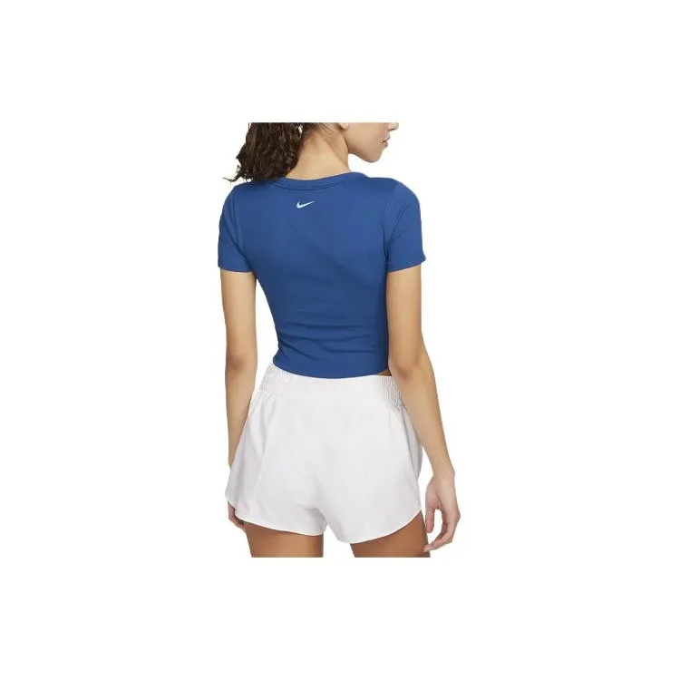 Nike T Shirt Women's Garden Blue-1
