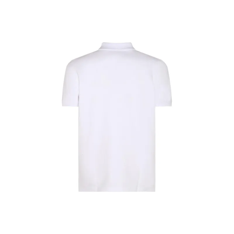 Maison Kitsuné Fox Head Patch Short Sleeved Polo Shirt-1