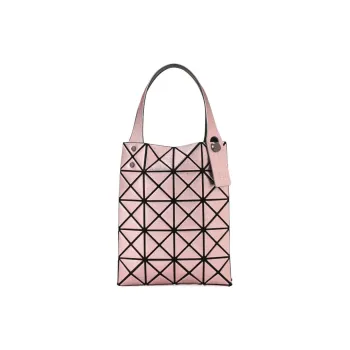 ISSEY MIYAKE Platinum Polyurethane Tote Bag Shopping Bag Handbag Mini Women's Rose Pink