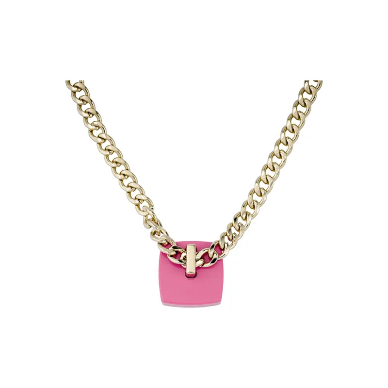 CHANEL Necklaces Women's Pink-2