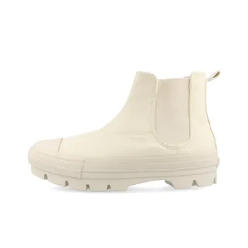 Converse All Star 100 Side Gore Chunk Short Chelsea Boots Men's Beige Japan Version