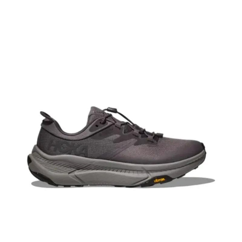 HOKA ONE ONE Transport Durable Breathable Low Top Running Shoes Unisex Black-1