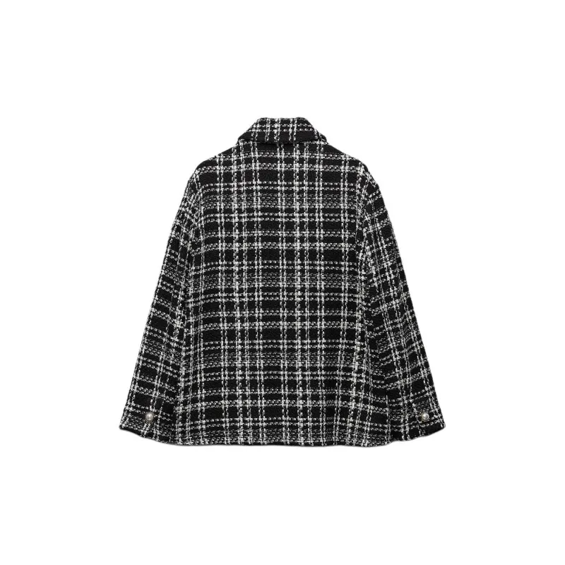 ZARA Jackets Coats Women's Black-1