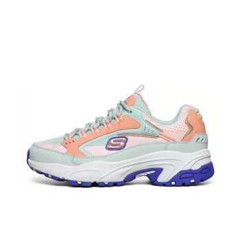 Skechers Stamina Sport Shoes Blue/Pink Women's
