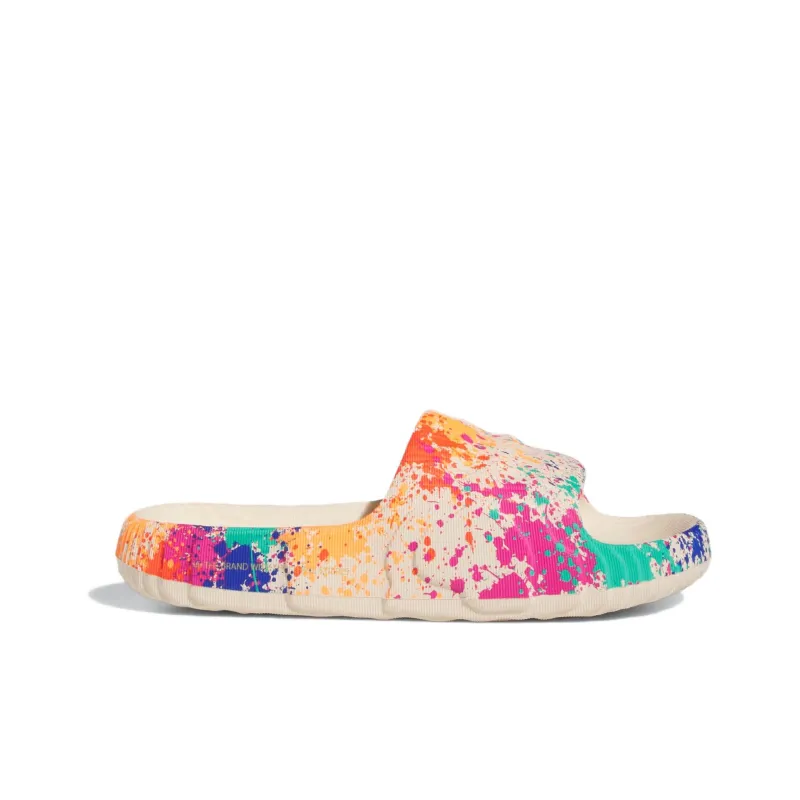 Adidas Adilette 22 Slides Sand Strata Semi Solar Yellow-1