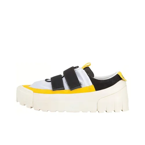 Onitsuka Tiger Ap Chunky Skateboard Shoes Unisex Yellow Black White