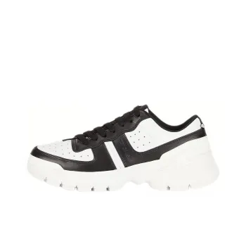 Neil Barrett Bolt 09 Low Top Casual Shoes Men's Black White
