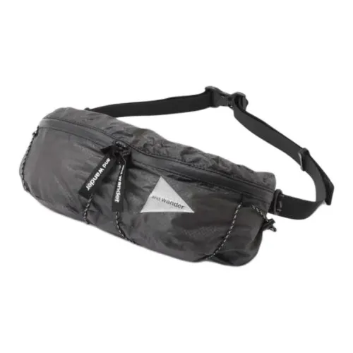 And Wander Fanny Packs Charcoal