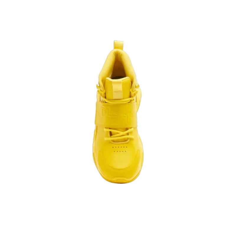 Champion Rally Strap Cushioning And Abrasion Resistant Coverage High Top Outdoor Shoes Men's Yellow-2
