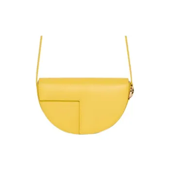 Patou Logo Plaque Cut Out Detail Shoulder Bag
