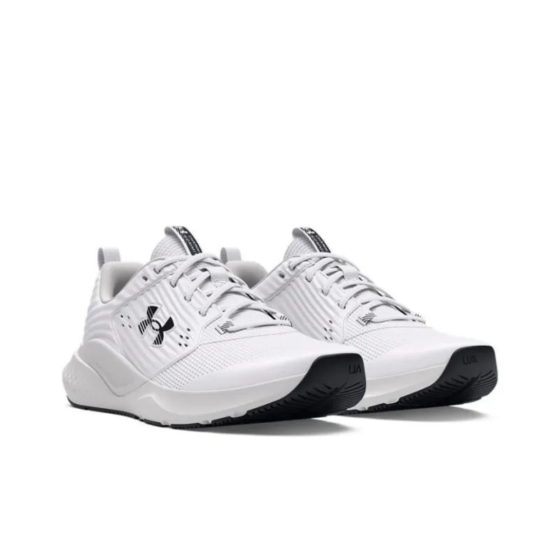 Under Armour Charged Commit 4 'White Distant Grey' Women's-2