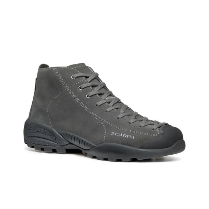 SCARPA Mojito Wear-Resistant Coverage High-Top Casual Shoes Unisex Gray-2