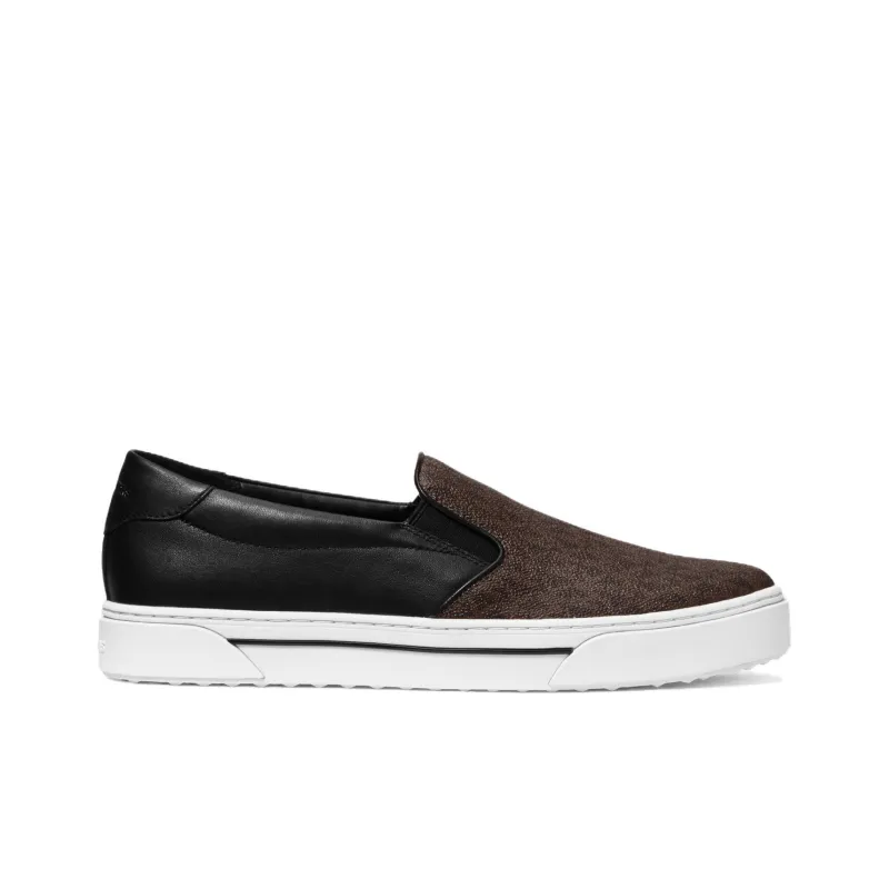 MICHAEL KORS Baxter Stylish Skateboarding Shoes Men's Brown Black-1