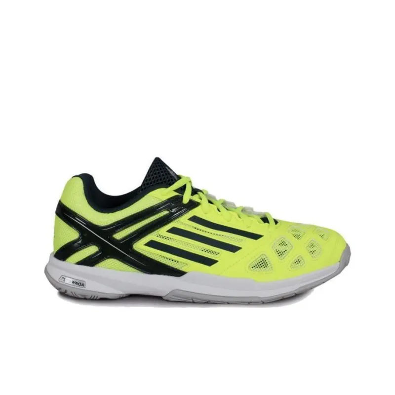 Adidas Cushioning Wear-Resistant Low-Top Badminton Shoes Men's Green-1