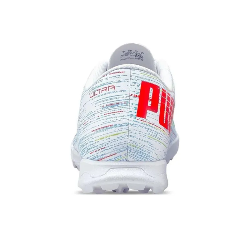 PUMA Ultra 4.2 Tt Soccer Cleats White/Red/Blue-3