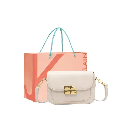 JANE KLAIN PU Small Square Bag Shoulder Bag Small Size Women's White/Black/Coffee
