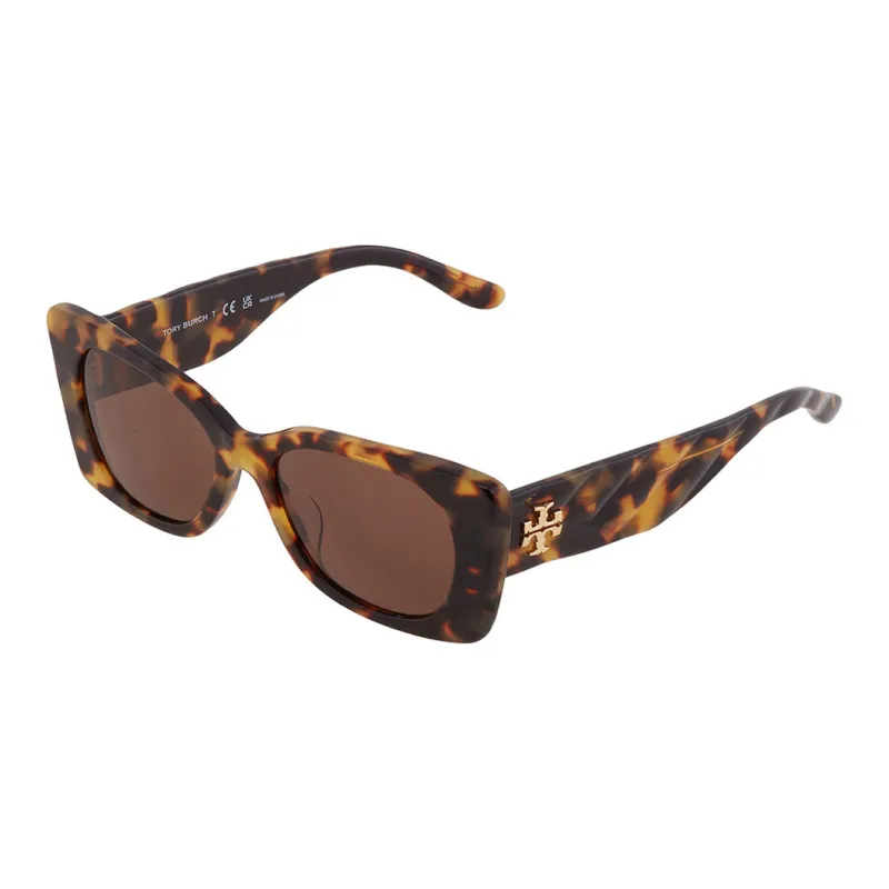 TORY BURCH Rectangular Sunglasses Women's Tortoiseshell-2