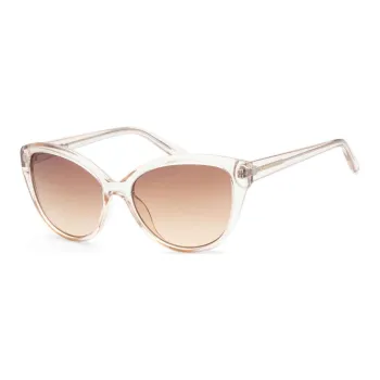 CK/Calvin Klein Acetate Butterfly Sunglasses Women's Transparent