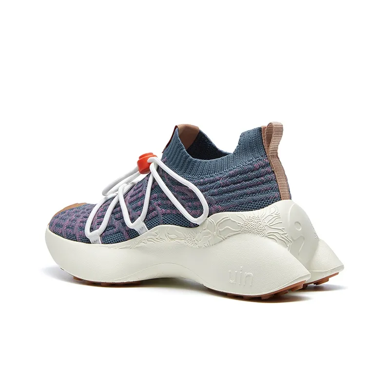 U.IN Painted Travel Shoes Laredo 1&4 Solid Collection Low-Top Casual Shoes Women's-12