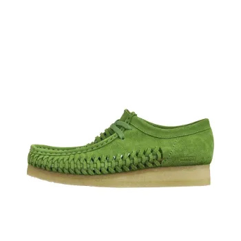 Clarks X Supreme Woven Wallabee 'Green'