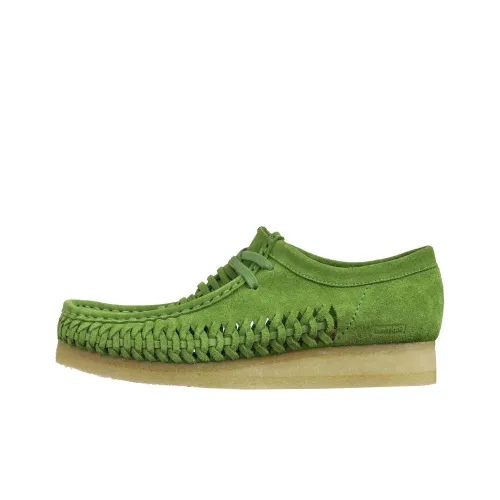 clarks Supreme X Woven Wallabee 'Green'