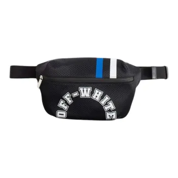 OFF WHITE Logo Printed Zip Up Belt Bag