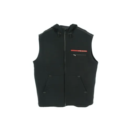 PRADA Vests Men Black