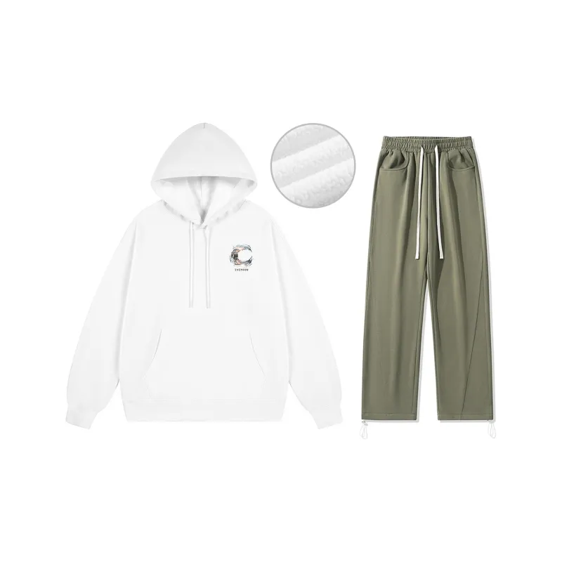 IVEIII Sweatshirt Sets Unisex-15
