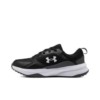 Under Armour Charged Edge Wear Resistant Low Top Training Shoes Men's Black White