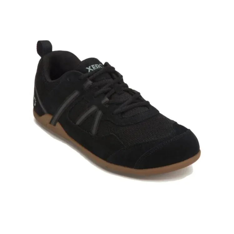 Xero Shoes Prio Suede Wear-Resistant Low-Top Casual Shoes Men's Black-2