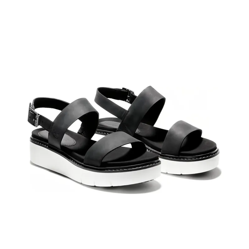 Timberland Safari Dawn 2 Straps 'Black White' Women's-1