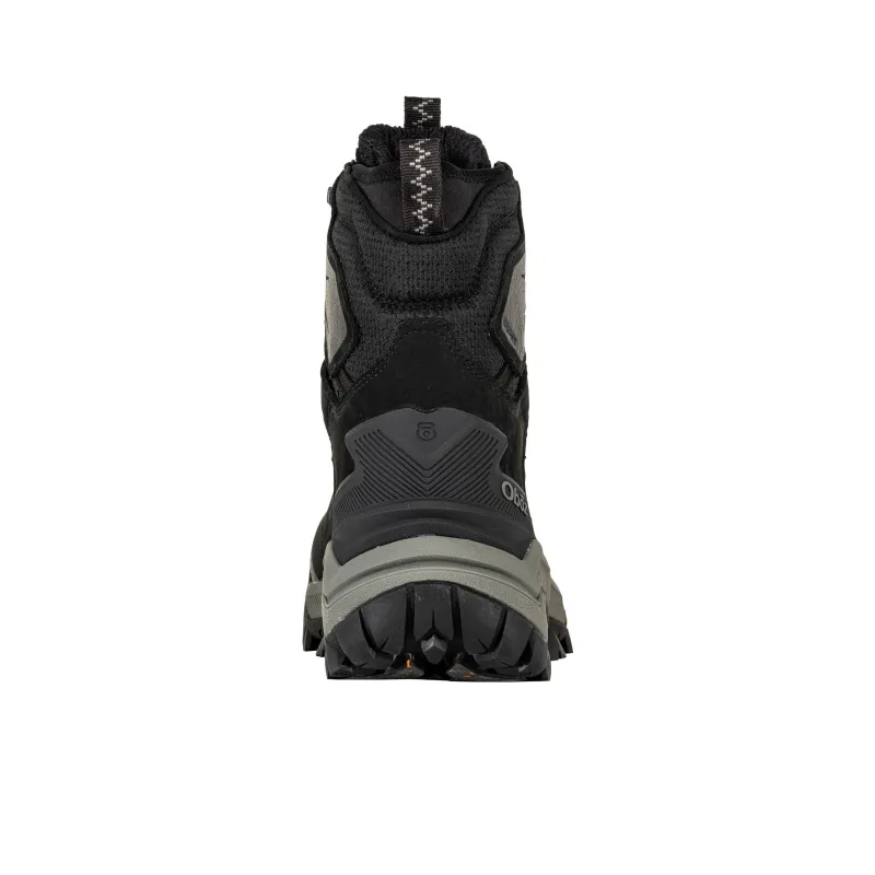 Oboz Footwear Bangtail Mid Insulated Waterproof Ankle Boots Men's Black-4