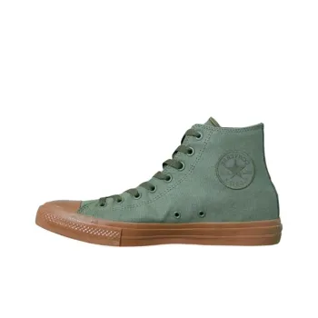 Converse Chuck Taylor All Star II Tencel Canvas Herbal Gum Durable Cushioning High-Top Canvas Shoes Unisex Green