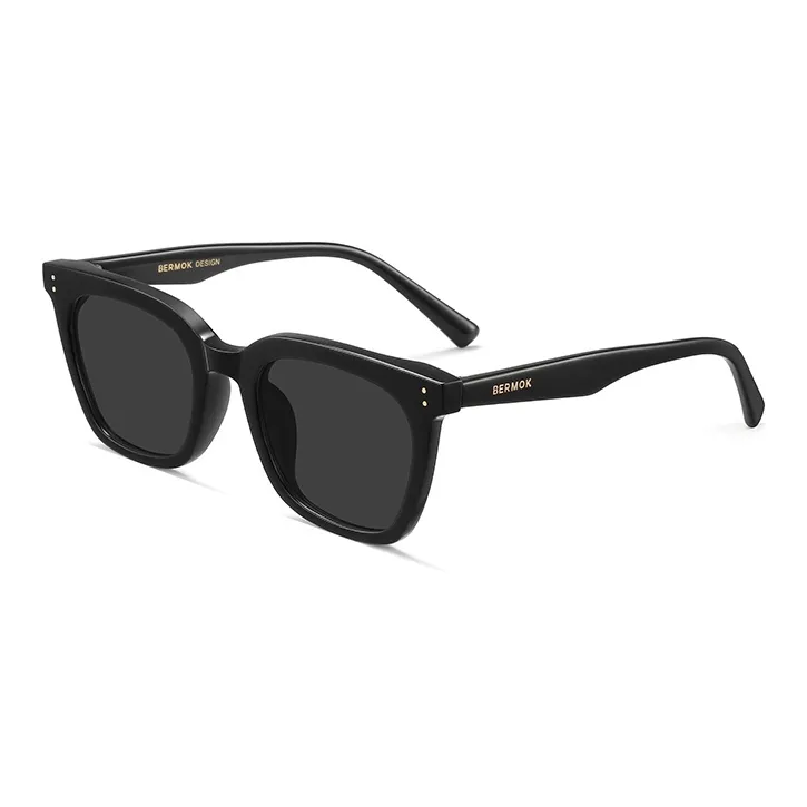 BERTHA TR/Memory Plastic Square Sunglasses Unisex-3
