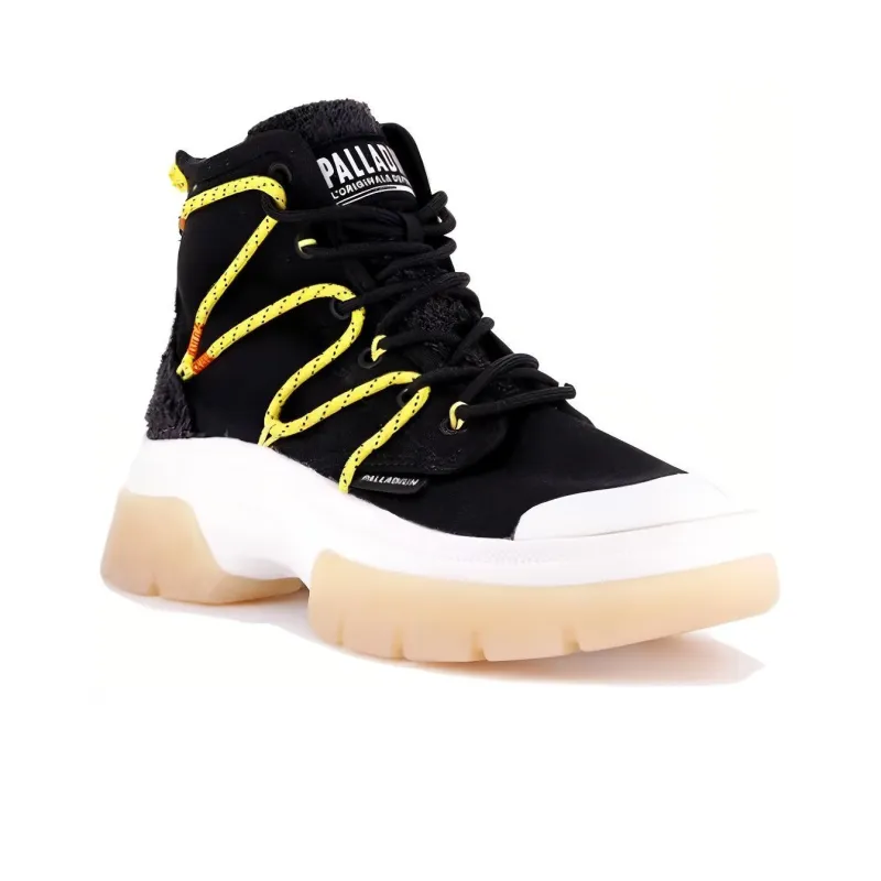 Palladium Ankle Boots Women's Black Yellow-2