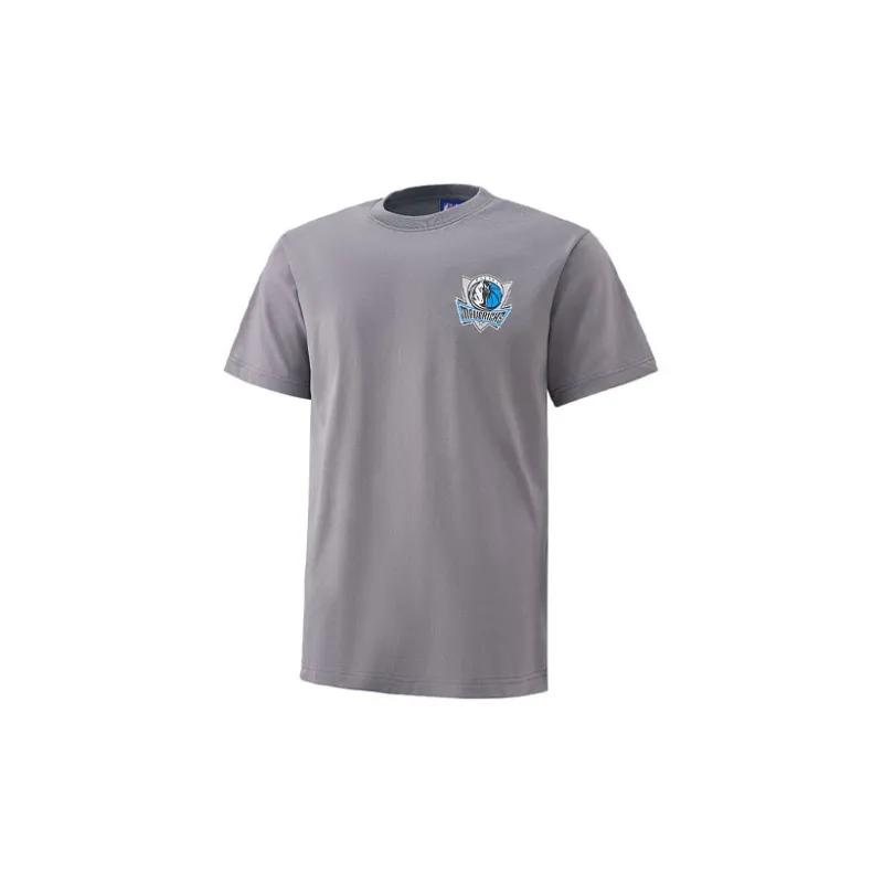 NBA Dallas Mavericks T Shirts Unisex Gale Gray-2
