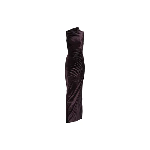 RICK OWENS Sleeveless Dresses Women's Dark Purple