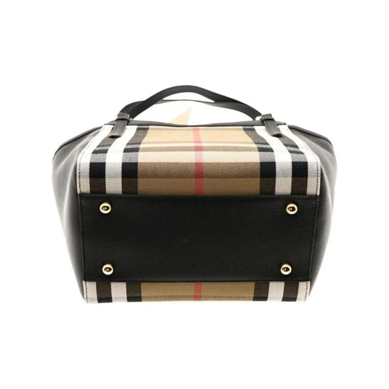 Burberry Sm Canterby Handbag Beige/Black-3