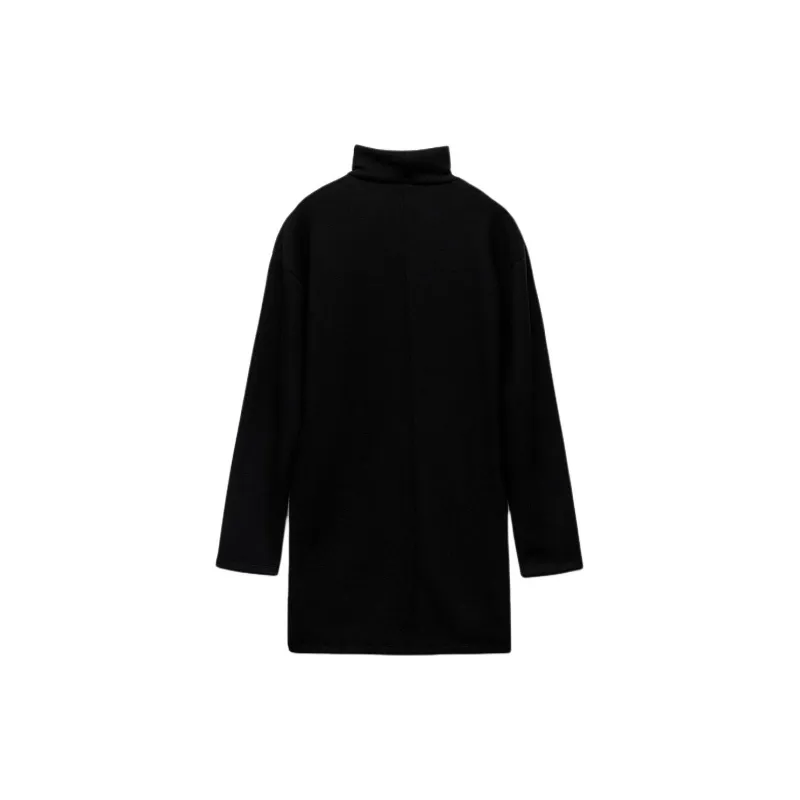 ZARA Long-Sleeved Dresses Women's Black-1