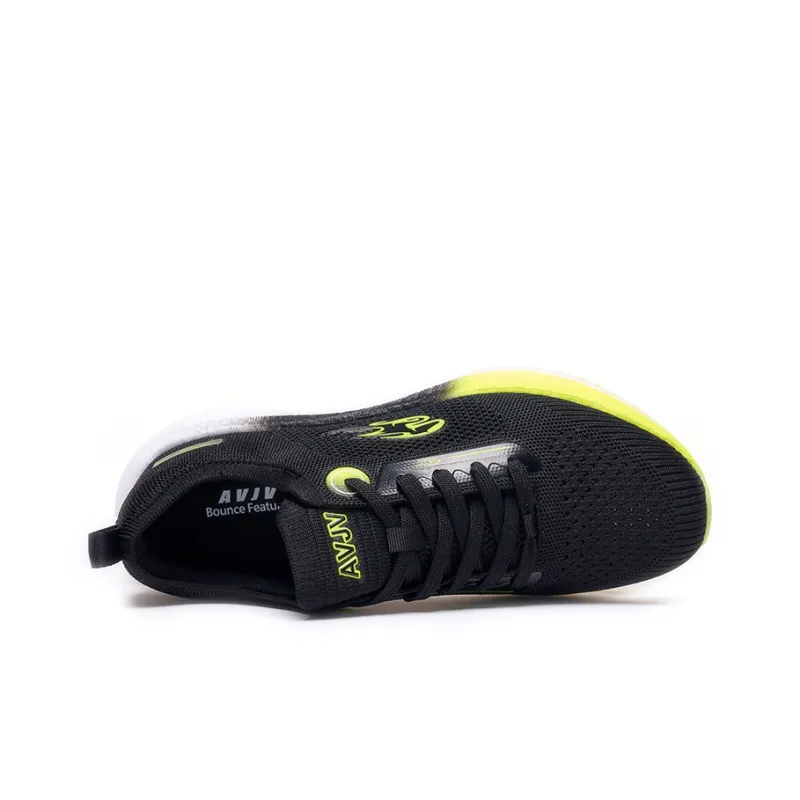 AVJV Running Shoes Men Low Top Neon Green-3
