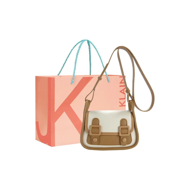 JANE KLAIN PU Shoulder Bag, Crossbody Bag Small Size Women's Pink/Black/Khaki-18