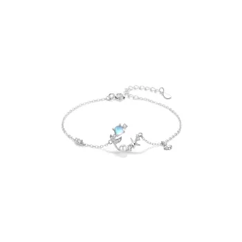 North Cain Colored Glaze Jade Bracelets Women's