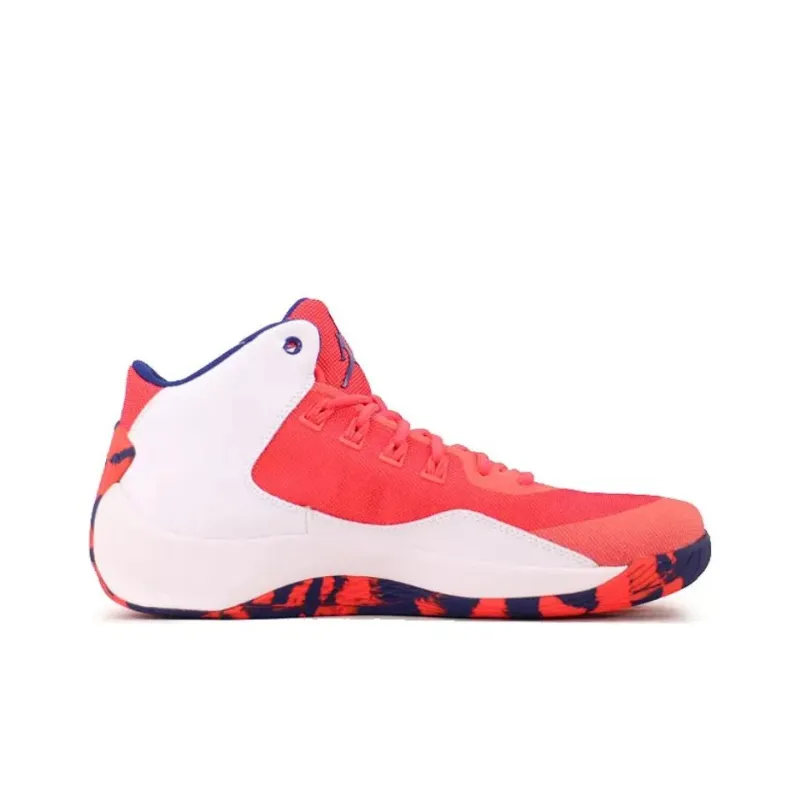 Jordan Rising High 2 Infra Red/Deep Royal Blue-1