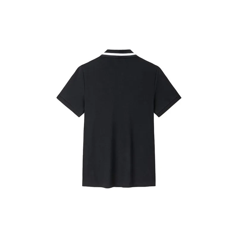 Anta Life Collection Polo Shirt Women's Basic Black-1