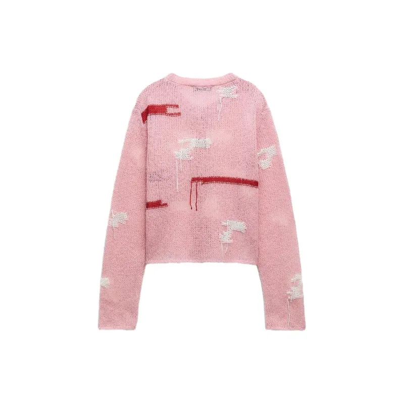 ZARA Knitwear Women's Pink-1