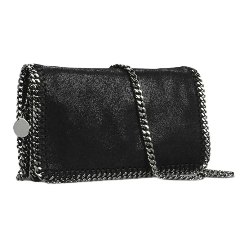 Stella McCartney Falabella Recycled Material Crossbody Bag Shoulder Bag Women's Black-1
